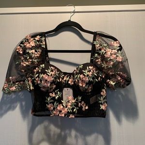 Fashion nova mesh top